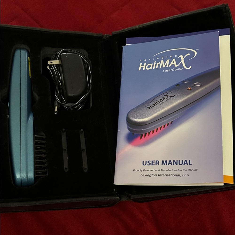 Hair and scalp Pro LaserComb with User Manual